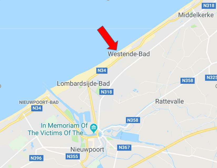 Zeekant Middelkerke Buitenkant foto